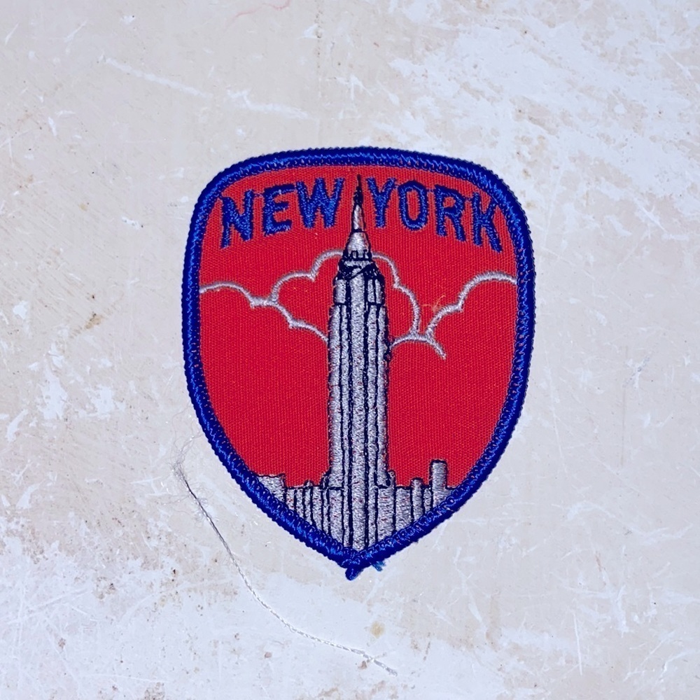 New York 🗽 Empire State Building Patch NWT 1/1 Rare Find UNI​​​​​
